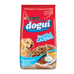 DOGUI CACHORROS, CARNE, CEREALES Y LECHE x 24 kg